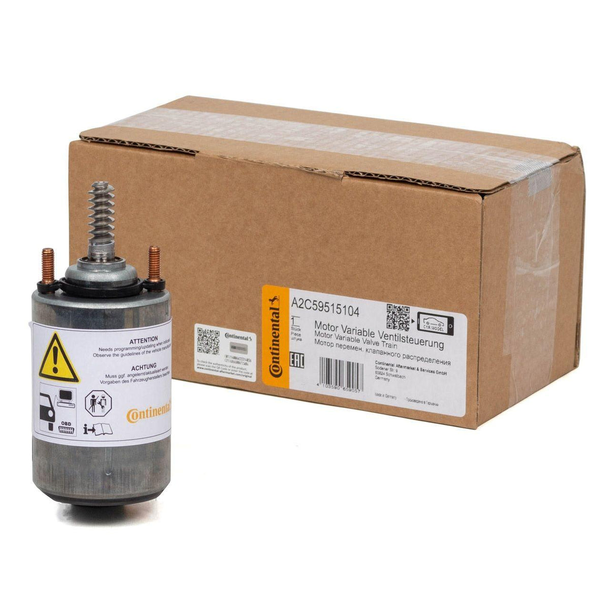 VDO BMW E46 Kasa 318i Adjustment Motor (2002-2006) — Cylinder Head & Block