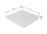 BOSCH Cabin Air Filter 1987432273 - Filter for 2012-2016 Freemont 2.0Jtd — Air & Cabin Filters
