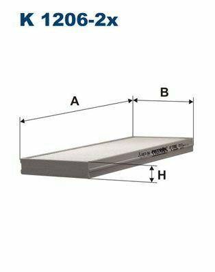 FILTRON K12062X Cabin Air Filter - Fits Mercedes Models — Air & Cabin Filters
