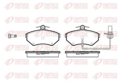 REMSA 0631.12 Brake Pad — Brake Pads