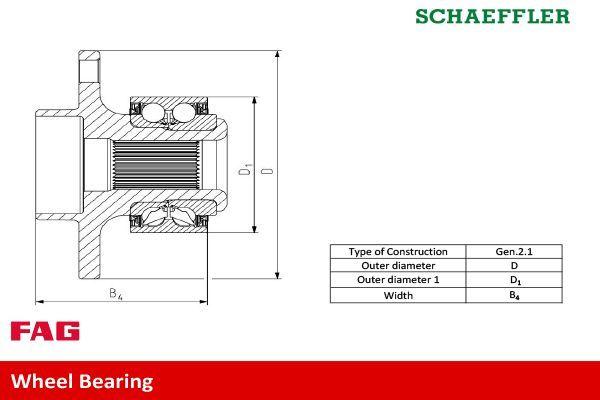 fag-713650680-rear-wheel-bearing, rear-wheel-bearing-expert-jumpy FAG 713650680 Rear Wheel Bearing - Compatible with Expert and Jumpy | 129mm Outer Diameter FAG 713650680 Rear Wheel Bearing for Expert and Jumpy fag, rear-wheel-bearing, expert, jumpy, car-parts, auto-repair, mechanics, vehicle-maintenance, wheel-bearings, ai-generated