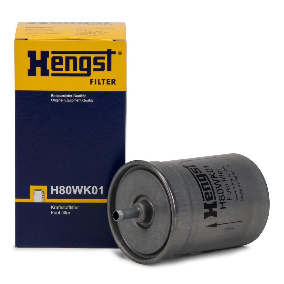 HENGST H80WK01 Fuel Filter - Compatible with E30, E34 and 2 more models — Fuel Delivery