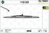 VALEO 116109 - 450mm Wiper Blade for Opel Corsa, Astra, Volkswagen Polo & Caddy — Wipers