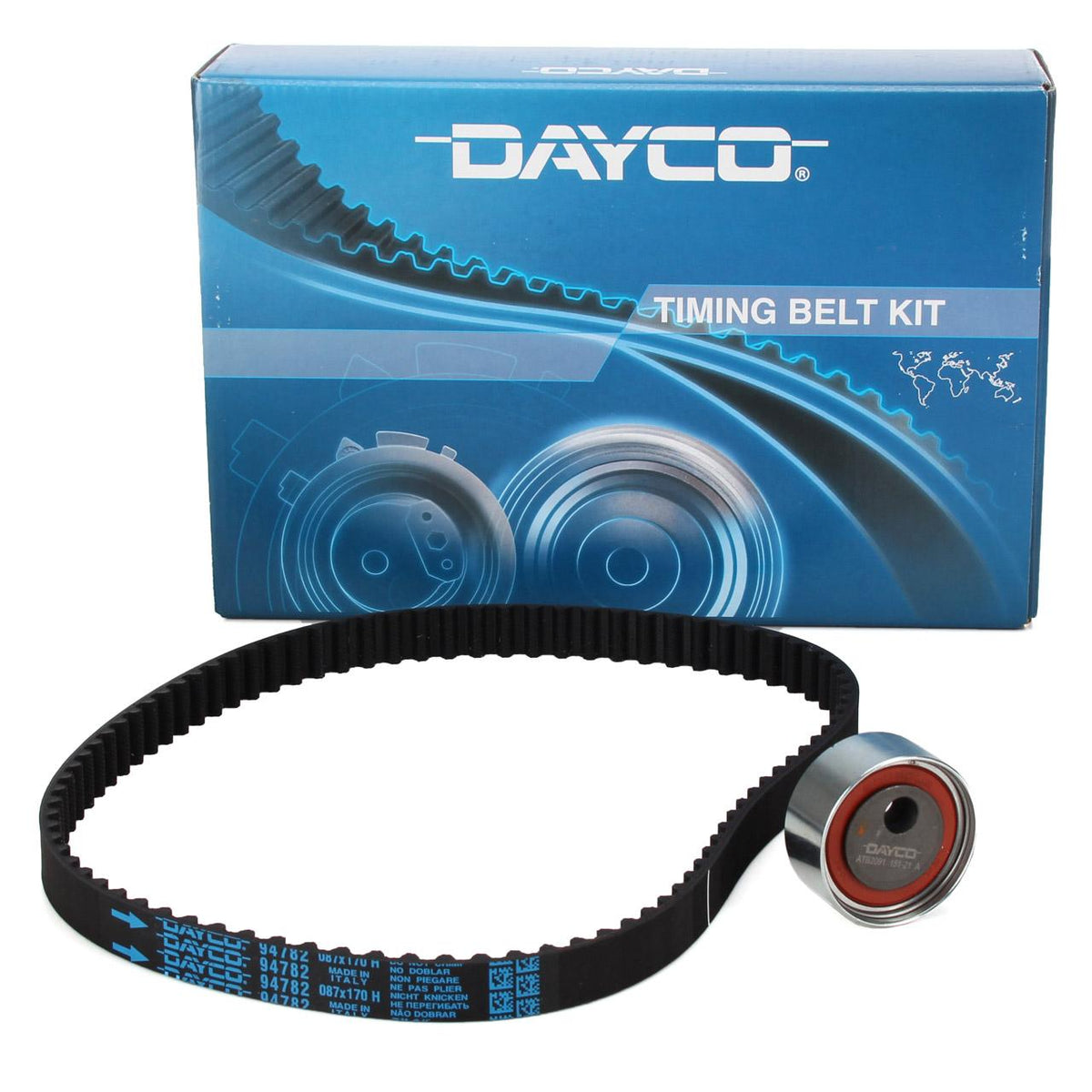 DAYCO Timing Belt Kit - Timing Belt Tensioner Kiti for Renault Clio 1.2 — Pulleys & Tensioners