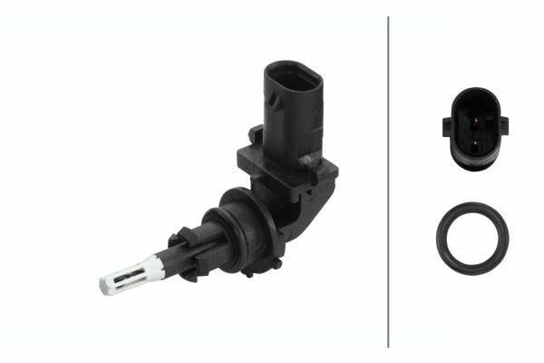 hella air temperature sensor for bmw, air temperature sensor installation, hella car sensor specifications HELLA Air Temperature Sensor - Compatible with BMW F10, F30, E90, E70, F25 | 2-Pole Connector HELLA Air Temperature Sensor for BMW air-temperature-sensor, hella, bmw-parts, vehicle-performance, automobile-repair, car-maintenance, engine-sensors, n47-n57, automobile-technicians, ai-generated
