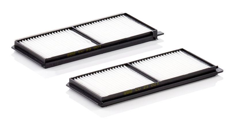 Mann CU23001-2 Cabin Air Filter Mazda 2 1.3 1.4 1.5 07-15 — Air & Cabin Filters