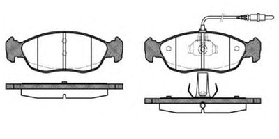 MGA 55163 Front Brake Disc Brake Pad Wva 21430 21432 (Peugeot: 306 /Citroen: Saxo Xsara 1.6 16V Ym with Connecto — Brake Pads
