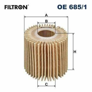 FILTRON OE685-1 Oil Filter - Compatible with Yaris 1.4D-4D — Oil Filters