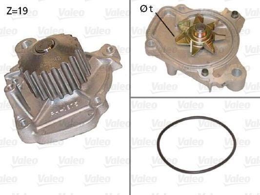 VALEO Water Pump 506441 - Honda Civic Engine Cooling — Water Pump & Thermostat