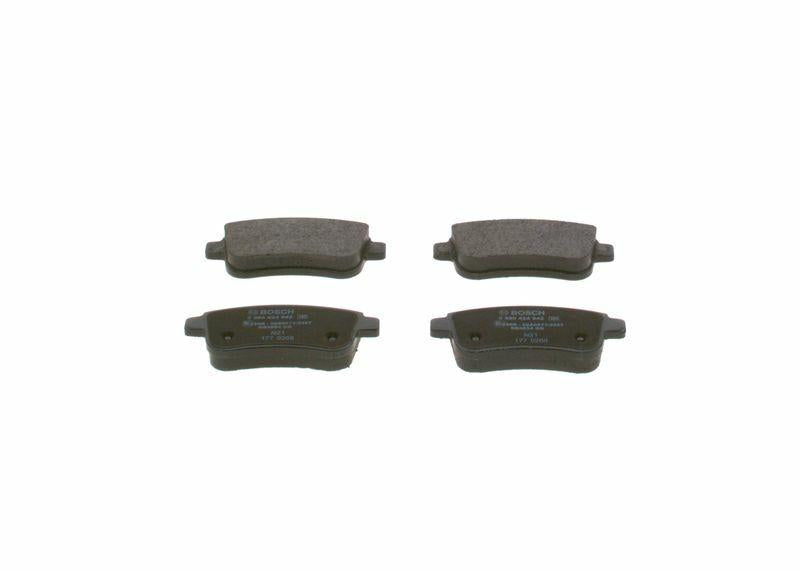 BOSCH Brake Pad Set 0986424942 - Low Metallic, ECE-R90 Certified — Brake Pads