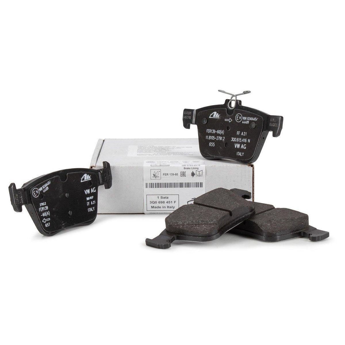 VAG Skoda Superb 2015 Rear Brake Pad - Original VAG Parts for Skoda Owners and Car Enthusiasts — Brake Pads
