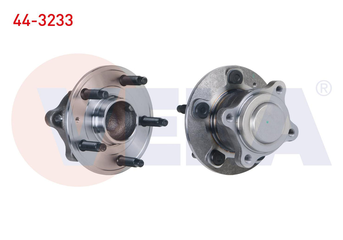 Veka 44-3233 Wheel Hub Left-Right with Bearing Rear 5 Bjn Opel Mokka 1.4-1.6 CDTi 2012-/ Mokka X 1.6 CDTi 20 — Hub Assemblies