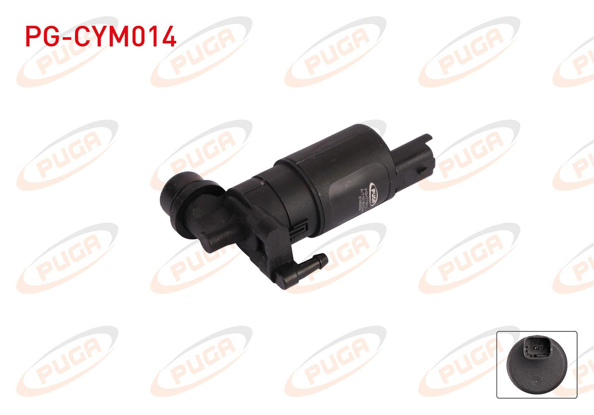 PUGA PG-CYM014 Glass Water Washer Nozzle Motor Single Outlet Renault Megane II /Clio II — Washer System