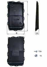 MAHLE HX184KIT — Oil System