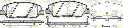 ROADHOUSE 21226.02 Brake Pad Santa Fé I Sm 02 01-02 06 — Brake Pads