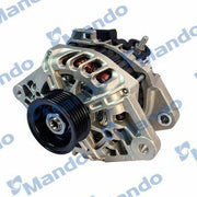 MANDO 12V 90A alternator for 2011 Accent, Installation of MANDO alternator, Close-up of MANDO 12V 90A alternator MANDO 12V 90A Alternator - High Performance for 2011 Accent 1.4L Gasoline | Designed for Car Owners and Mechanics MANDO 12V 90A Alternator for 2011 Accent alternator, 12v-alternator, 90a-alternator, car-repair, automotive-parts, vehicle-parts, car-owners, mechanics, mando, ai-generated