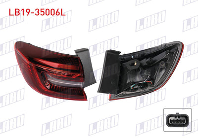 LABO LB19-35006L Tail Lamp Left Outer Renault Clio V Icon 2021 — Tail, Signal & Reflectors