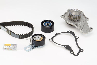 CONTINENTAL CTAM CT1203WP1 Timing Belt Set + Water Pump-Thin Belt Ford Fiesta Focus C.Max Mondeo Co — Water Pump & Thermostat