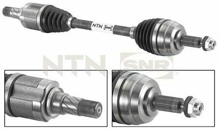 SNR DK55011 - Front Left Axle for 2011-2016 Megane III 1.6-1.9 dCi — Axles, CV Joints & Boots