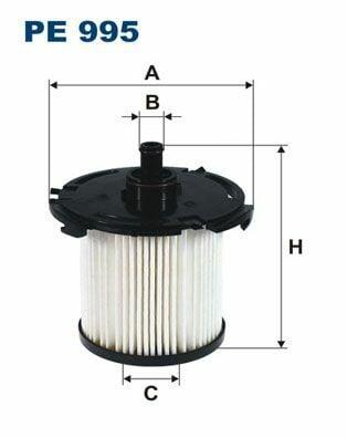 FILTRON PE995 Fuel Filter - Compatible with 2001-2006 Transit 2.0Di-2.4Di-TDCI — Fuel Delivery
