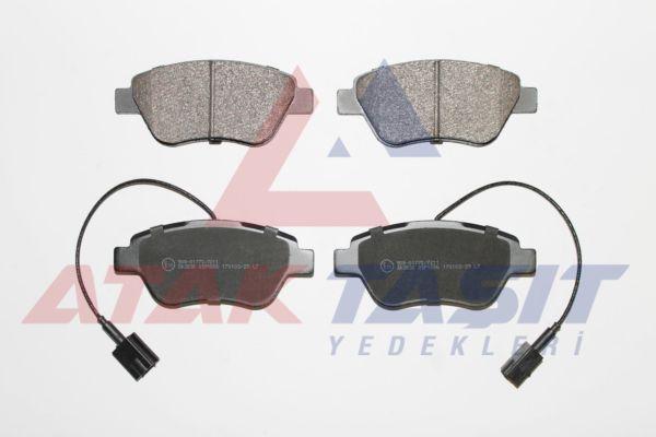AP 05P1656 Brake Pad Front Pair with Connector Fiat Linea 1.4 2010-/ Linea 1.6 Mjt 2010-/ Punto Evo 1.3 Mjt 2009 — Brake Pads