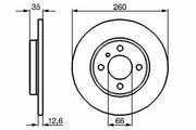 bosch-fren-diski-e-30-on-tek, bosch-brake-disc-set-images BOSCH Brake Disc E-30 Front Set - 2 Units for Car Owners and Mechanics BOSCH Fren Diski E-30 Ön Tek - 2 Adet bosch, fren-diski, brake-discs, car-parts, car-owners, mechanics, automotive, braking-systems, oe-replacement, ai-generated