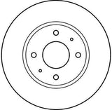 TRW DF4054 Front Brake Disc - Carisma Owners — Brake Rotors & Drums