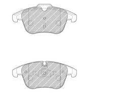 MOPAR (PSA) 4254.A7 Brake Pad Front (Order Closed) — Brake Pads