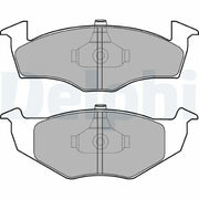 delphi lp1591 brake pad set for volkswagen, delphi lp1591 brake pads detailed view DELPHI LP1591 | Brake Pad Set for Volkswagen Polo, CLS, Golf 3 | 1.4-1.6 L Engine DELPHI LP1591 Brake Pad Set for Volkswagen delphi, brake-pads, volkswagen, polo, golf, cls, car-parts, automotive, mechanics, ai-generated