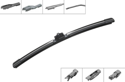 Bosch 3397006941 Front Wiper Single 340 mm Renault Clio IV / Captur Aerotwin Plus — Wipers