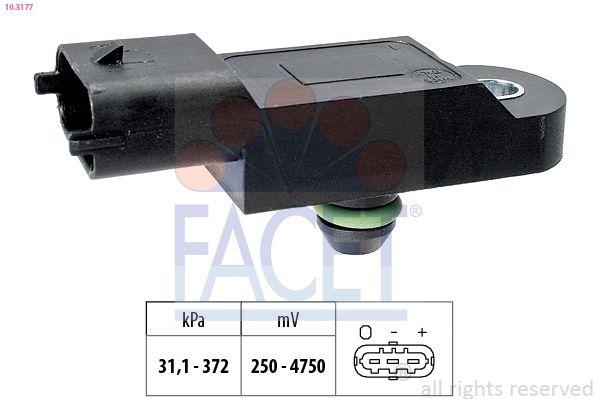 Facet 10.3177 Pressure Sensor Renault Scenic II-III/Laguna II-III/Master III/Megane II-III K9K