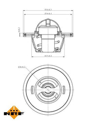 vw thermostat 82c for A4 A5 A6 Q5, NRF 725104 thermostat features NRF VW Thermostat 82°C - Compatible with A4 A5 A6 Q5 2008-2012 | 2.0 TDI Engines VW Thermostat 82°C - NRF 725104 for A4 A5 A6 Q5 nrw-thermostat, vw-thermostat, car-parts, engine-components, coolant-thermostat, auto-repair, vw-enthusiasts, vehicle-maintenance, car-owners, ai-generated