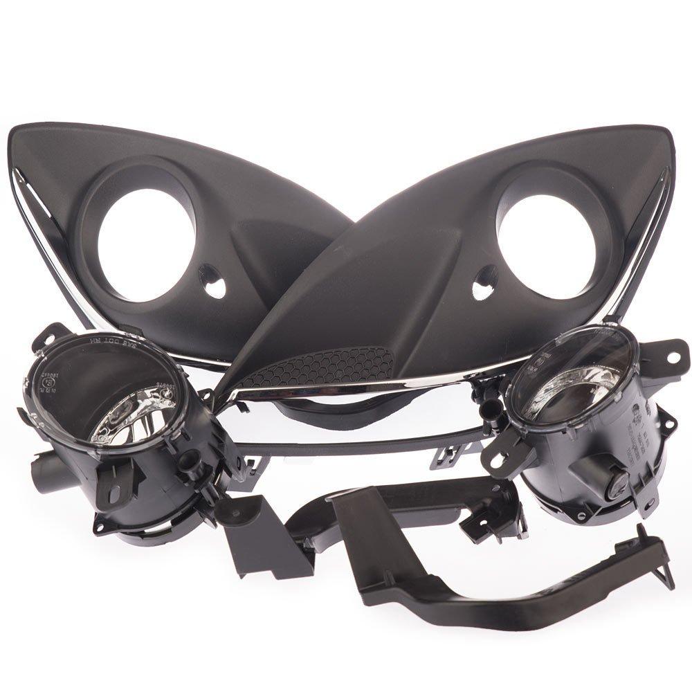 Opel Corsa D Fog Headlight Set Complete Facelift Body 2011-2014 — Auto Parts Hall, Headlights