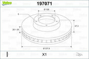 valeo brake discs front for land cruiser prado, 338mm ventilated brake discs for land cruiser VALEO Brake Discs Front for Land Cruiser Prado - 338mm | 2 Pieces VALEO Brake Discs Front for Land Cruiser Prado - 338mm brake-discs, valeo, land-cruiser-prado, auto-parts, ventilated-brakes, front-axle, car-parts, mechanics, car-owners, ai-generated