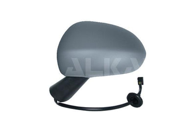 Alkar 6139424 Outer Rear View Mirror Left Electric Heated Primed Aspheric Opel Corsa D 2006-2014 / Corsa E 2014 — Mirrors