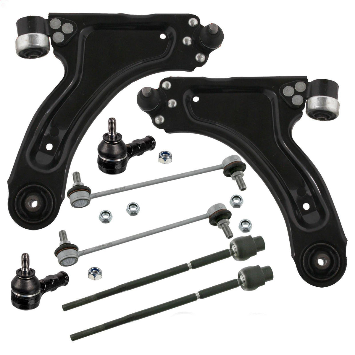 Delphi Opel Combo C Front Suspension Set - Compatible with Models 2002-2011 — Tie Rods & Linkage