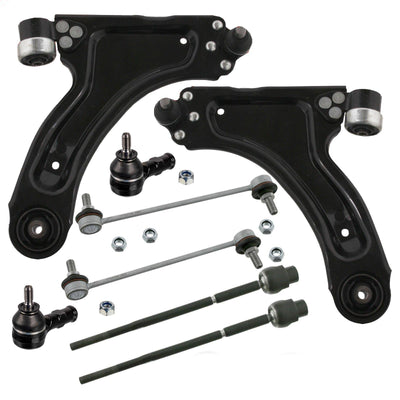 Delphi Opel Combo C Front Suspension Set - Compatible with Models 2002-2011 — Tie Rods & Linkage