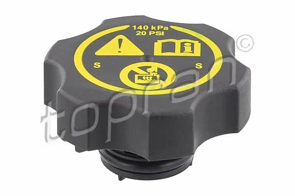 Topran 208809 Coolant Expansion Tank Cover (Radiator Ek Su Tank) Astra J-Insignia-Corsa D-Corsa E-Cruze-Ada — Hoses & Tanks