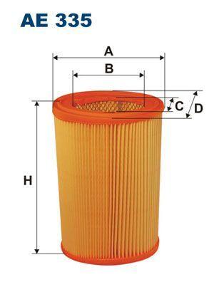 FILTRON AE335 Air Filter - Citroen Saxo & Xsara 1.5D — Air & Cabin Filters