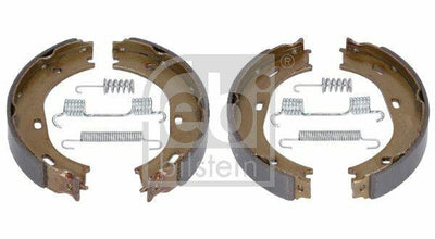Febi 08324 Rear Drum Brake Shoes for 123 / 126 Models 25 mm Width — Brake Cables & Hardware
