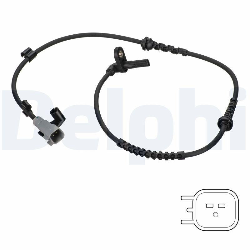 Delphi SS20817 ABS Sensor Opel Mokka/Mokka X/Trax Front 13> — Brake Sensors & ABS