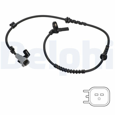 Delphi SS20817 ABS Sensor Opel Mokka/Mokka X/Trax Front 13> — Brake Sensors & ABS