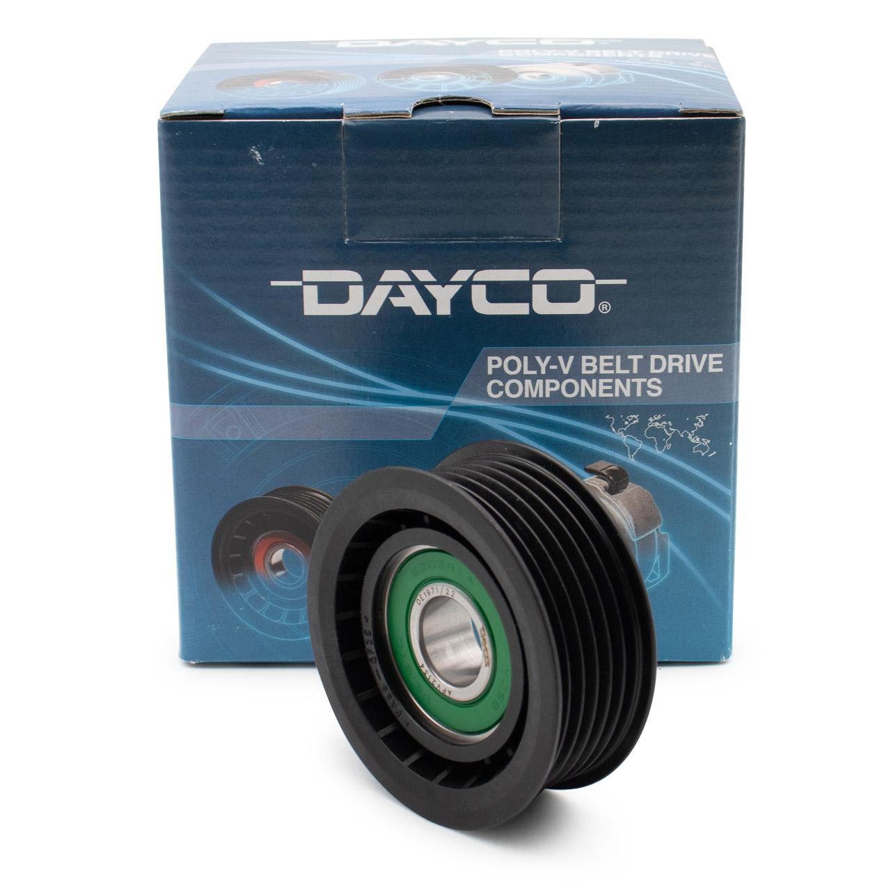 dayco apv2134 belt tensioner pulley, front view of dayco apv2134 DAYCO APV2134 - Belt Tensioner Pulley for Various Models | Universal Fit DAYCO APV2134 Belt Tensioner Pulley dayco, belt-tensioner-pulley, automotive-parts, serpentine-belt, car-maintenance, mechanics, vehicle-repair, universal-fit, ai-generated, automotive-accessories