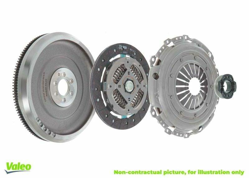 VALEO Clutch & Flywheel Set - Compatible with BMW 3 Series E46 318D, 320D 98-01 & 5 Series E39 520D 00-03
