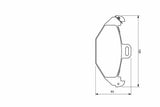 BOSCH 0986424532 — Brake Pads
