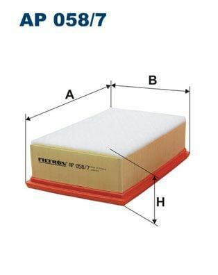 FILTRON Air Filter AP058-7 - Air Filter — Air & Cabin Filters