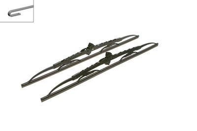 Bosch 3397118560 Twin Wiper Set 500 / 500 mm Sportage Gasoline-Diesel 1994-2002 — Wipers