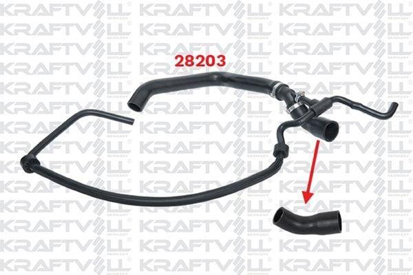 KRAFTVOLL Radiator Top Hose Lt35 2.5TDI — Radiators & Fans