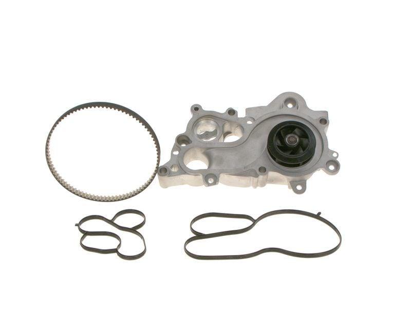 BOSCH Timing Belt and Water Pump Set for 13-Golf VII, Superb, A3 1.4 TSI/TFSI — Water Pump & Thermostat