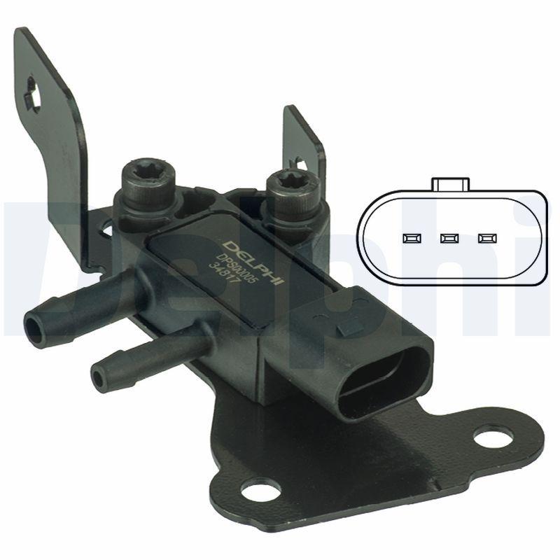 Delphi DPS00005 Pressure Sensor Exhaust Antara-Captiva C140 2.0-2.2Cdti — Vehicle Sensors & Switches